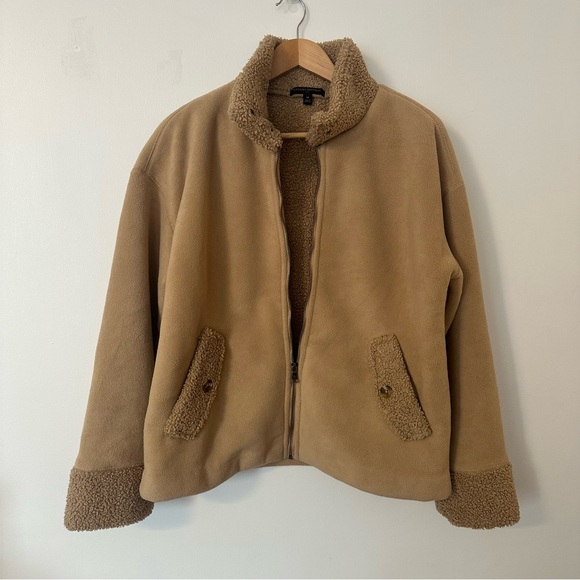 Banana Republic Sherpa Bomber Jacket – Size M - Picture 2 of 9